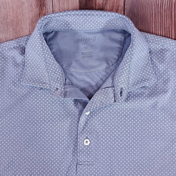 Johnnie-O Mens Size XL Linny Prep-formance Lake Short Sleeve Polo Shirt JMPO3400 - Picture 4 of 12